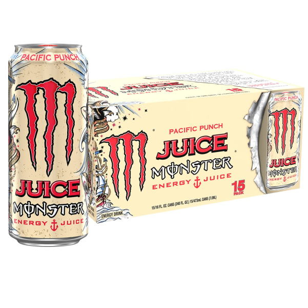 モンスター エナジー ジュース パシフィックパンチ 473ml (16oz) x 15