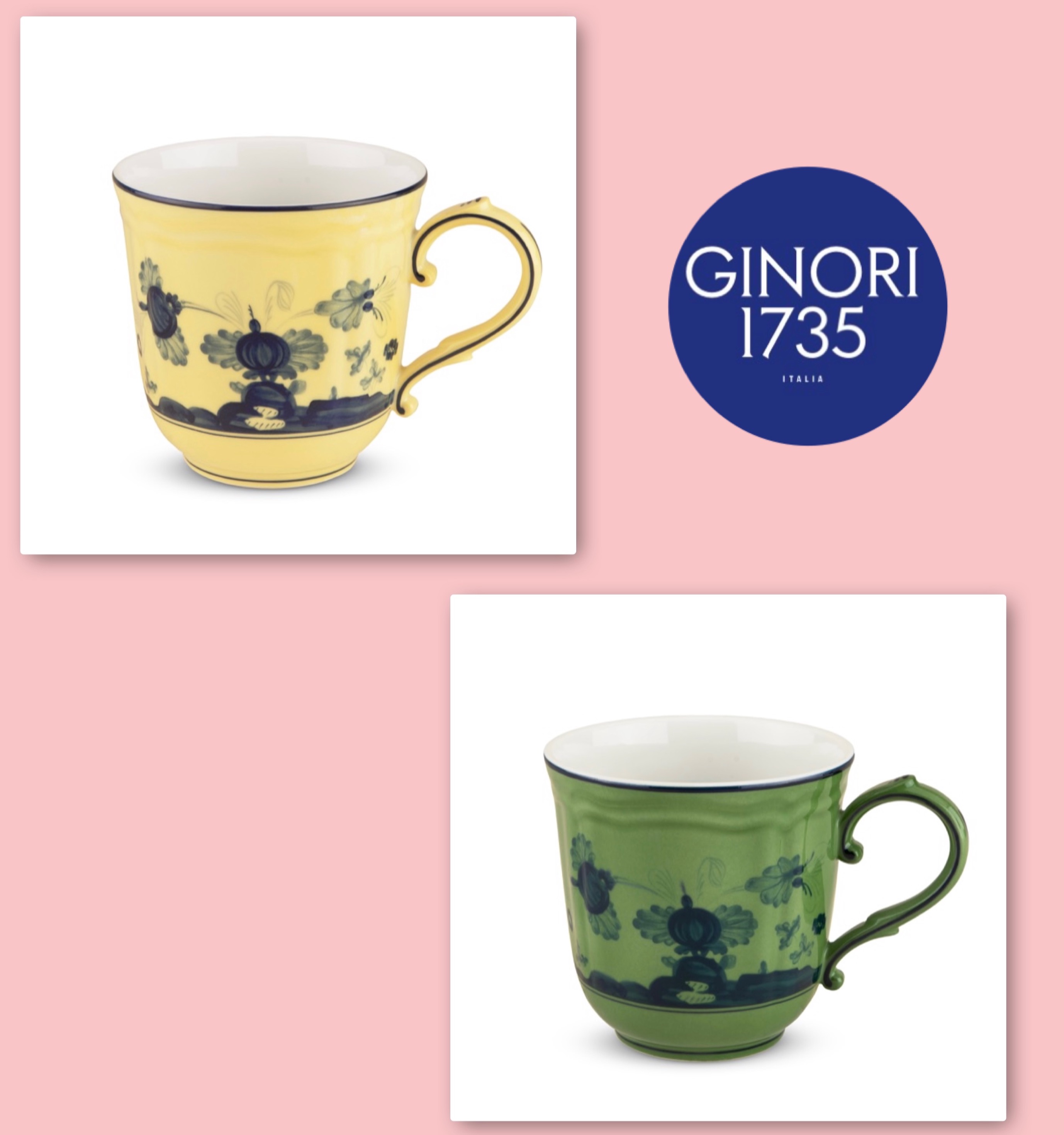 ジノリ1735】オリエンテイタリアーノ スプリングキャンペーン | 特選