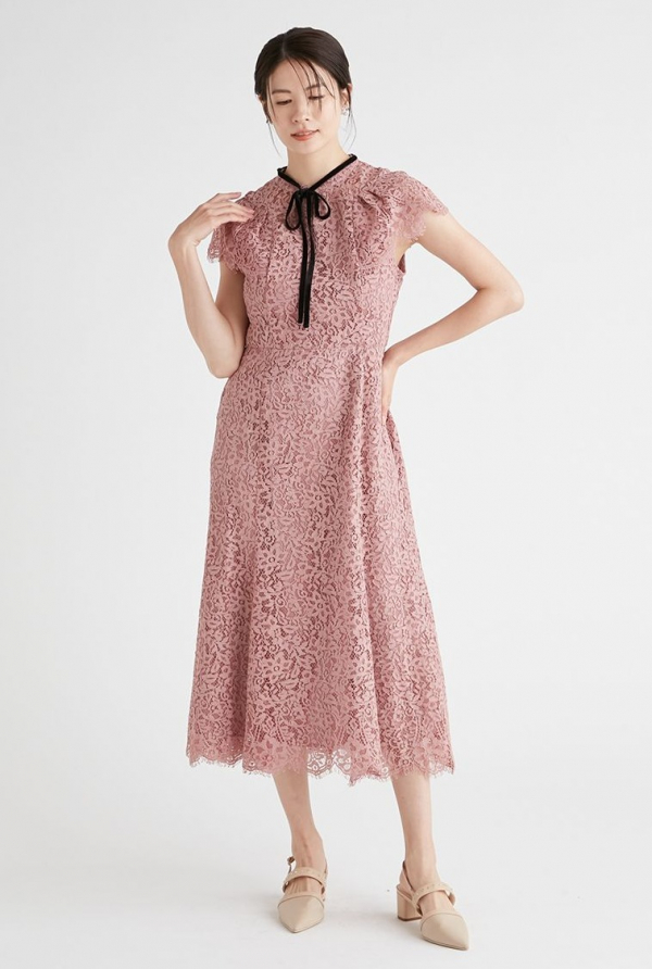 セルフォード】大人気リボン付きレースワンピース👗のご紹介 | CELFORD