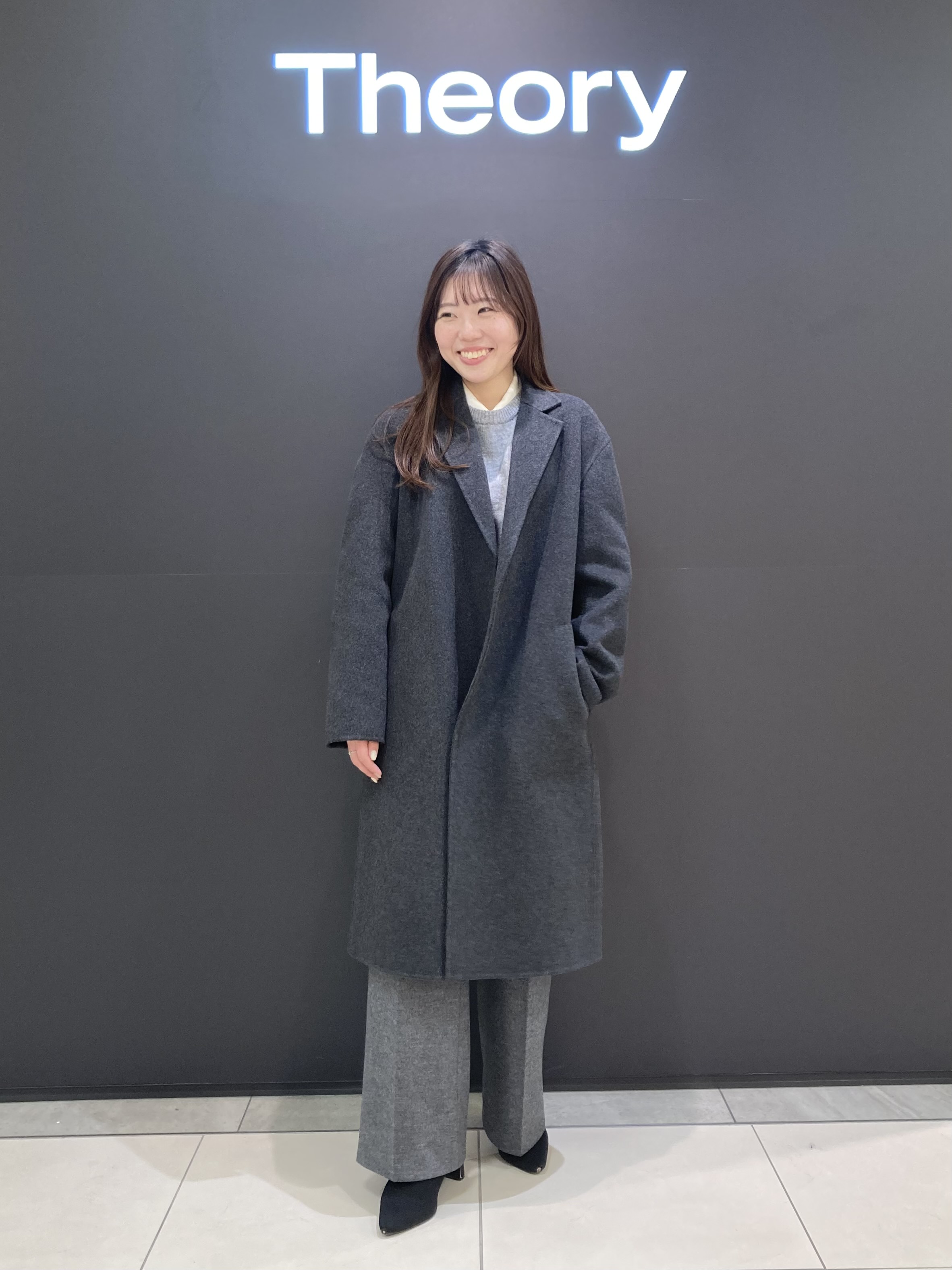 カシミヤ100%コート】 | セオリー | 大丸札幌店公式 SHOP BLOG