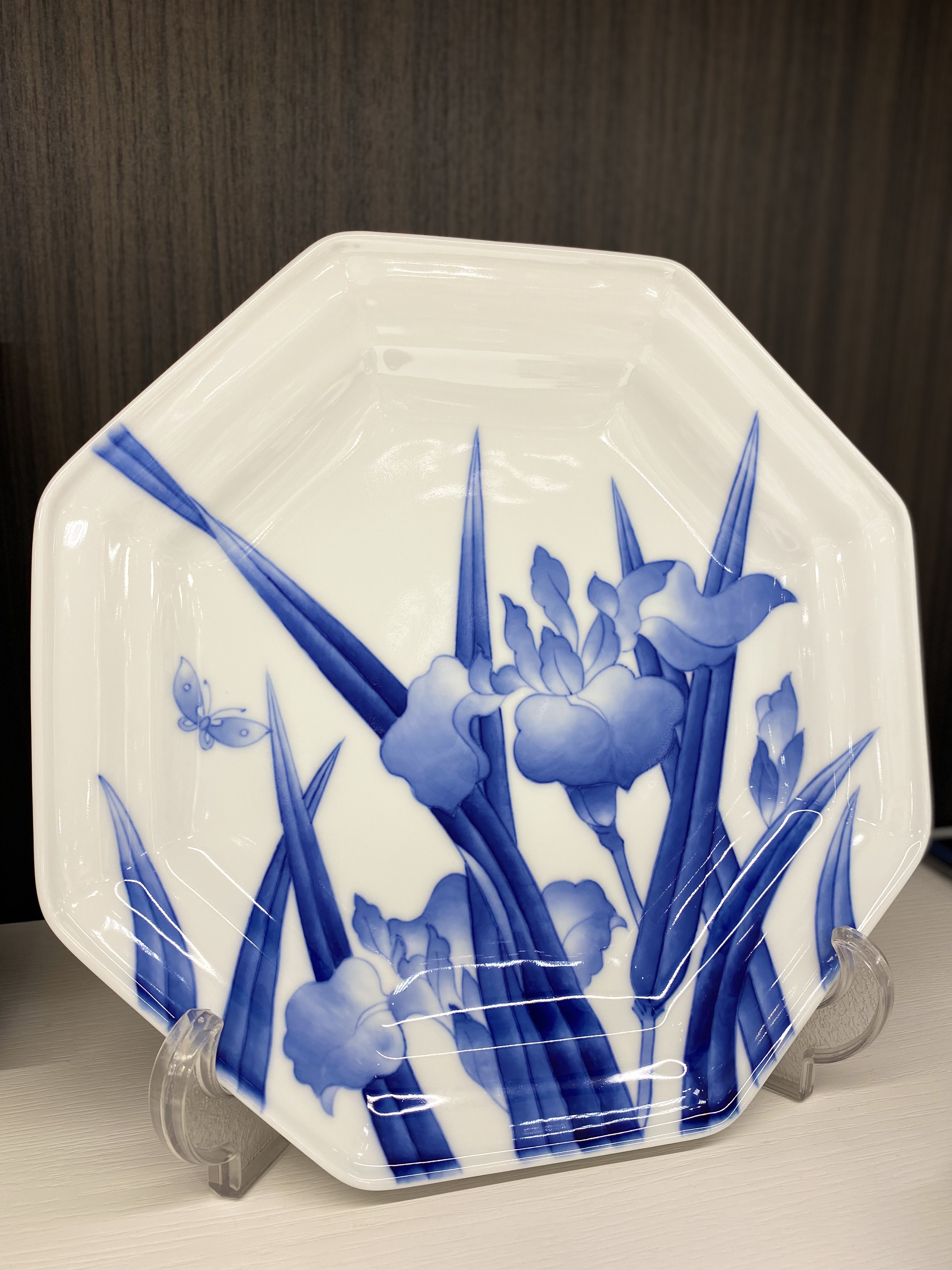 花菖蒲と金彩あやめ | 深川製磁 | 松坂屋名古屋店公式 SHOP BLOG