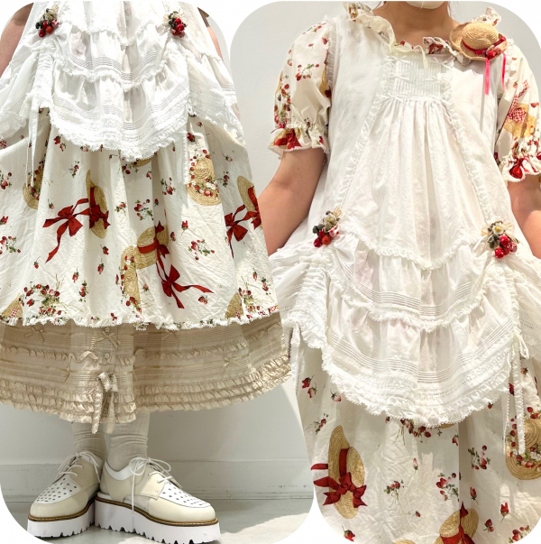 Straw-berry Hat プリント*〜 | ピンクハウス | 松坂屋名古屋店公式