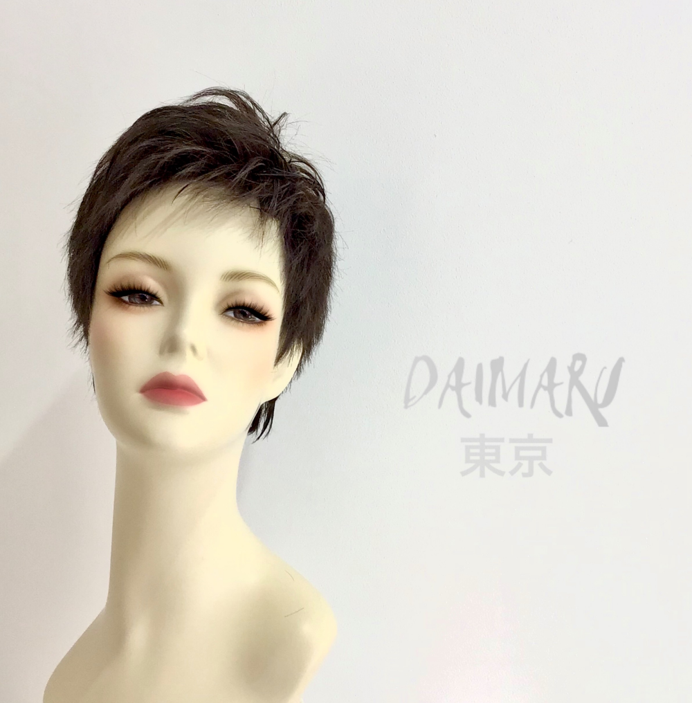 週末Sale！ フォンテーヌ FONTANE ダークブラウン ショートウィッグ