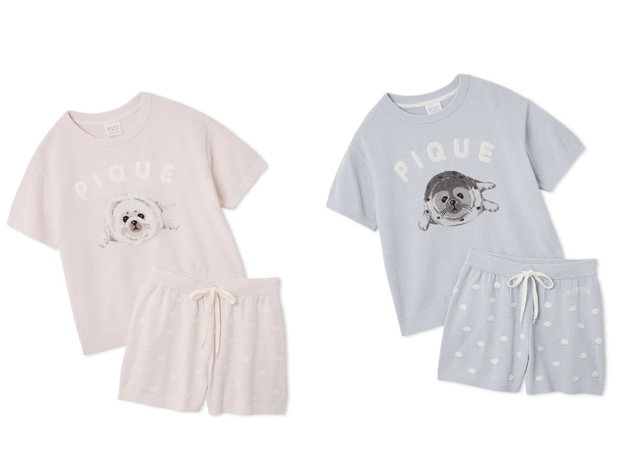 gelato pique】親子やカップルでおそろい！あざらしシリーズ