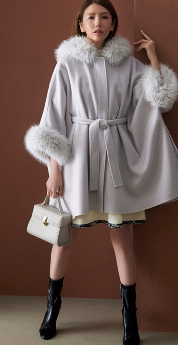 セルフォード】大好評💖ファーポンチョコート⛄✨ | CELFORD | 大丸