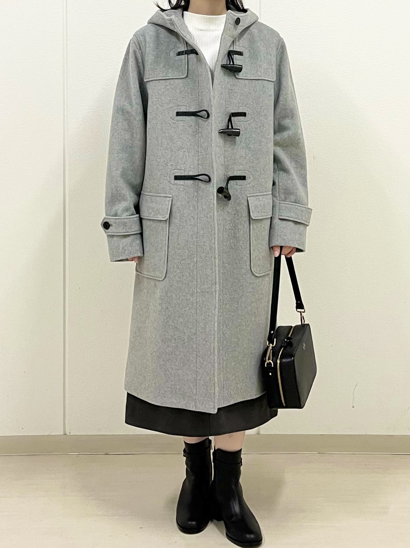 6F J.PRESS LADIES】上質な肌触りの定番ダッフルコート | J.プレス