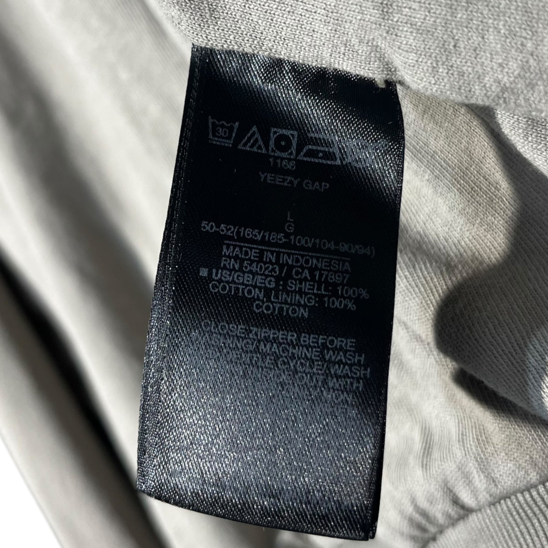 YEEZY/YZY×GAP(イージー×ギャップ) ZIP UP HOODIE ジップアップ