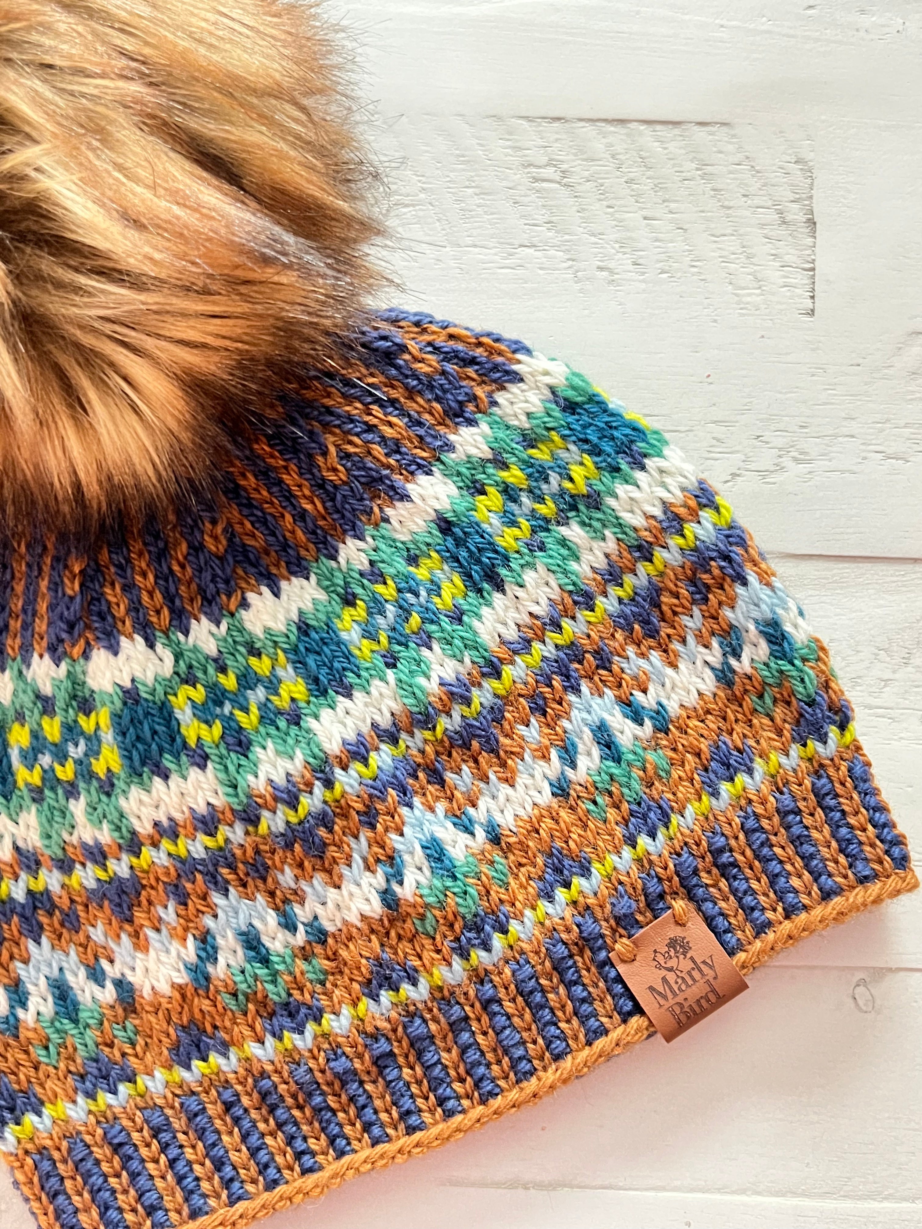 Harmony Hues Knit Hat Pattern – Marly Bird