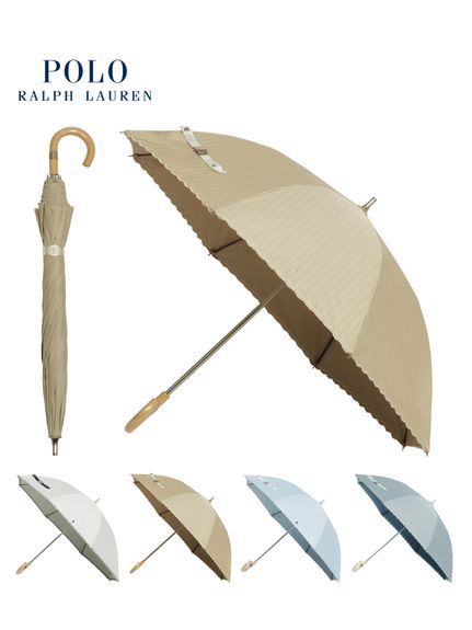 晴雨兼用日傘】ポロ ラルフ ローレン (POLO RALPH LAUREN) ストライプ