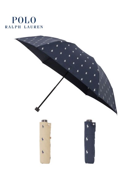WEB限定折りたたみ傘】ポロ ラルフ ローレン (POLO RALPH LAUREN