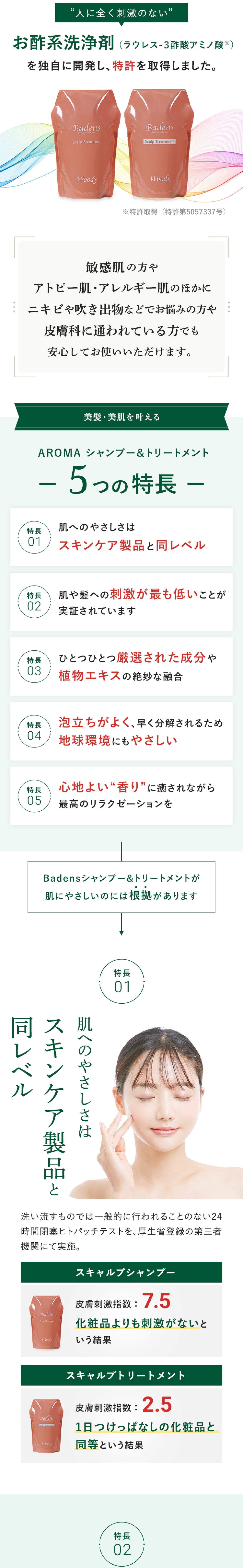 バーデンス アロマ トリートメント ウッディ 詰替 500g – モア
