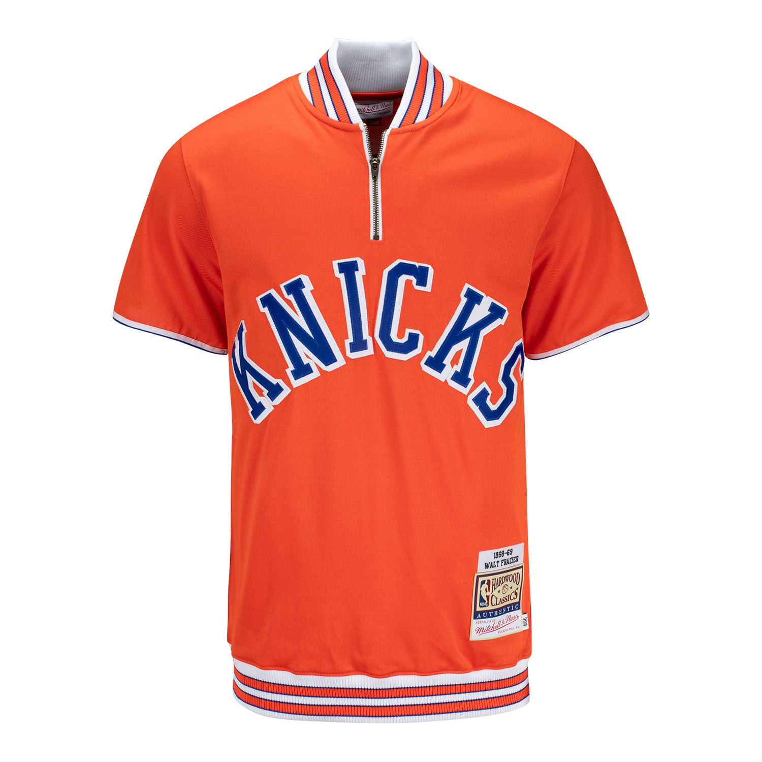 Mitchell & Ness Knicks Walt Frazier 1968 Shooting Shirt – Shop