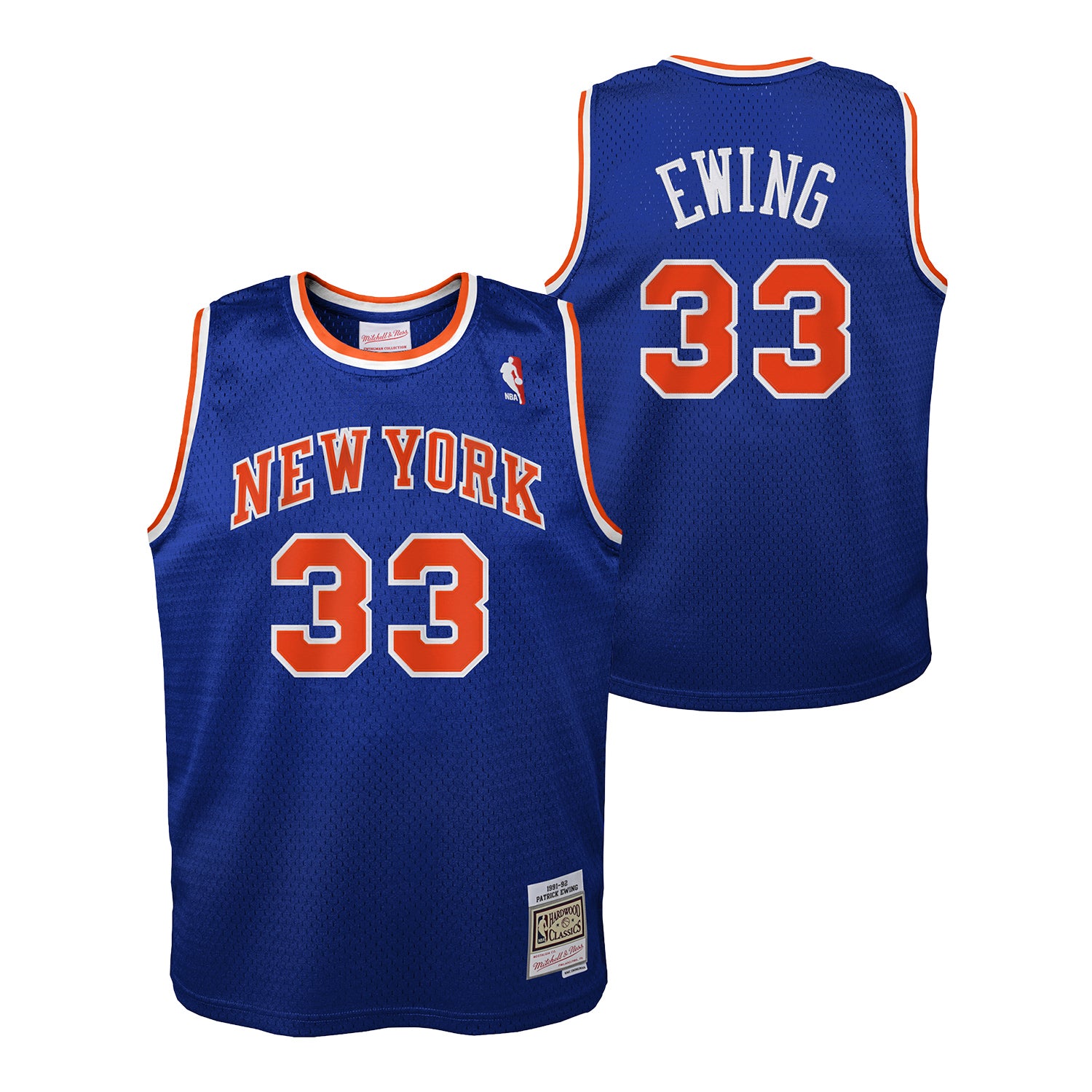 Mitchell & Ness Kids Knicks Patrick Ewing Swingman Jersey – Shop