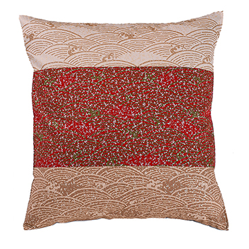 座布団カバー 55×59cm レッド 綿100％｜布団カバー・シーツ｜nishikawa