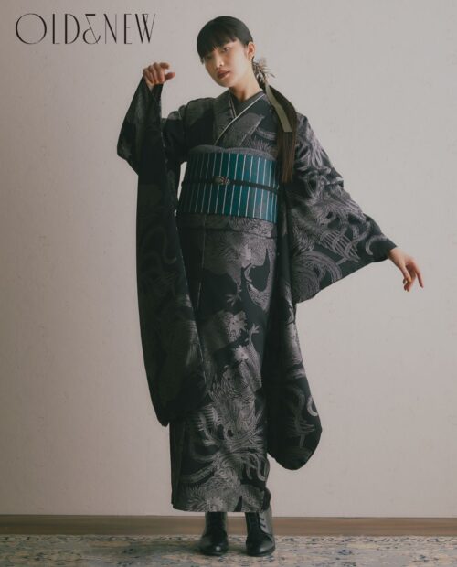 九重×中村里砂 無地振袖RN2（シンプル振袖／赤無地）21005 | おりえん