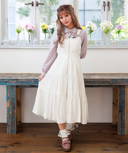 ティアードロングワンピース | axes femme online shop