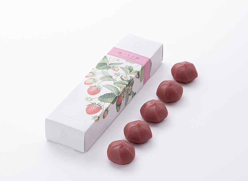 燦いちご餅（5個入）｜赤福オンラインショップ