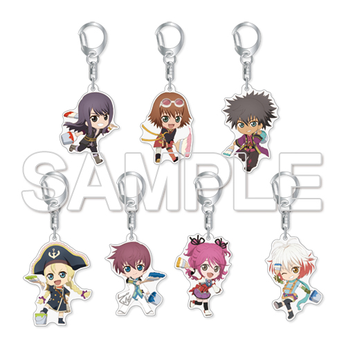 キャラ型ビッグタグ サレ テイルズ キーホルダー プライズ 非売品 希少