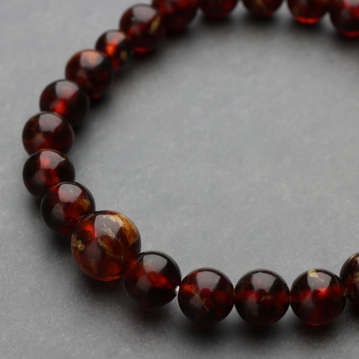 限定品】腕輪 圧縮虎琥珀8mm 共仕立 桐箱入 — 仏壇・仏具専門店 ぶつ