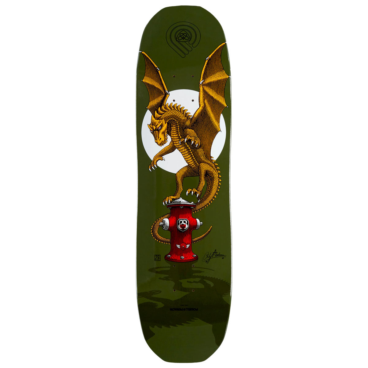 Powell-Peralta Andy Anderson Hydrant Power Lines Skateboard Deck