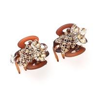 プライマリーベルベット デザートクリップ 中(ブラウン) | デザート