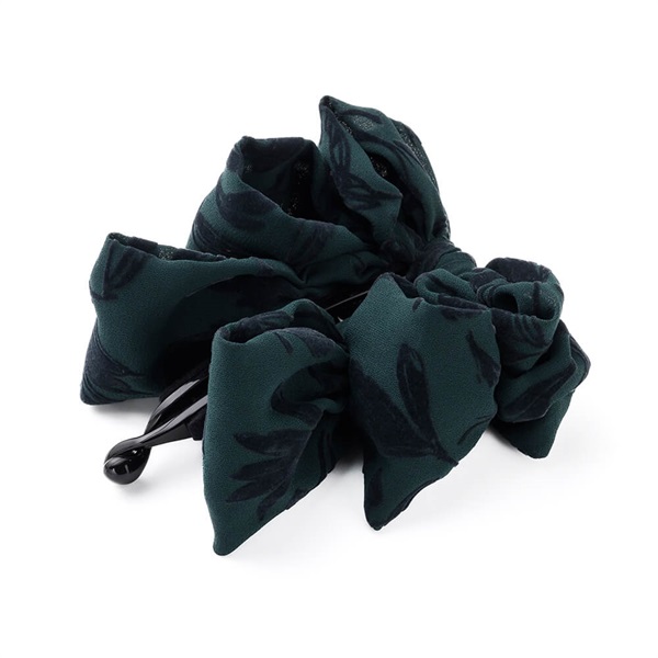 販路限定】フラッフィーリボン バナナクリップ(グリーン) | バナナ