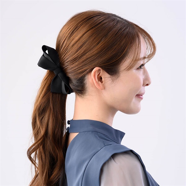 プレーンリボン バナナクリップ(ブラック) | バナナクリップ | COMPLEX