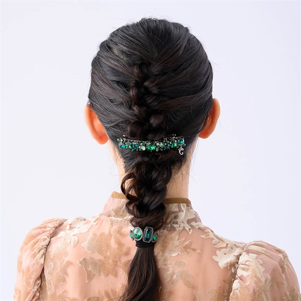 レディアリーシャイン バレッタ(グリーン) | バレッタ | COMPLEX BIZ