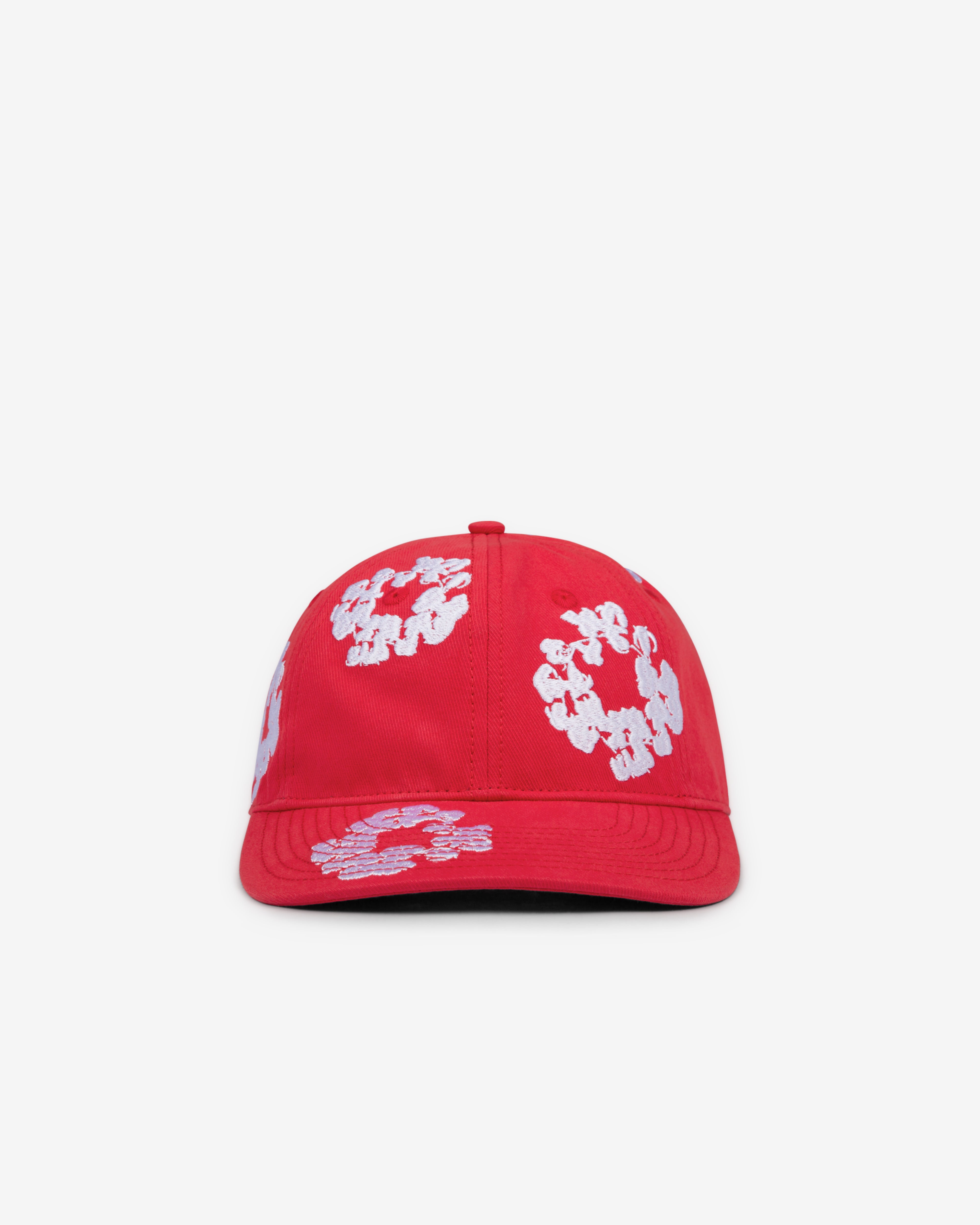 Denim Tears: The Cotton Wreath Cap (Red) | DSML E-SHOP