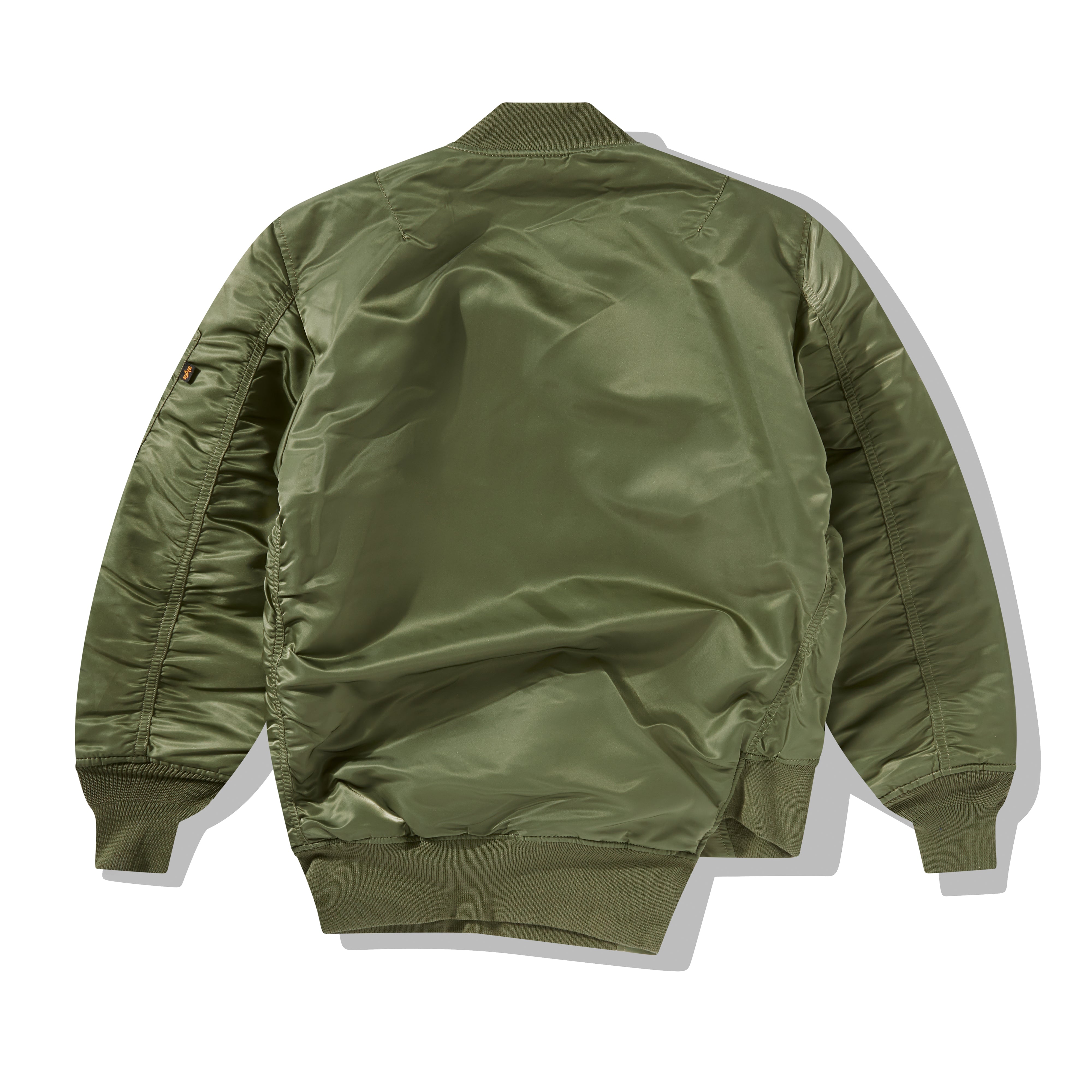 CDG: Alpha Industries Reversible Bias MA-1 Jacket (Olive) | DSML E