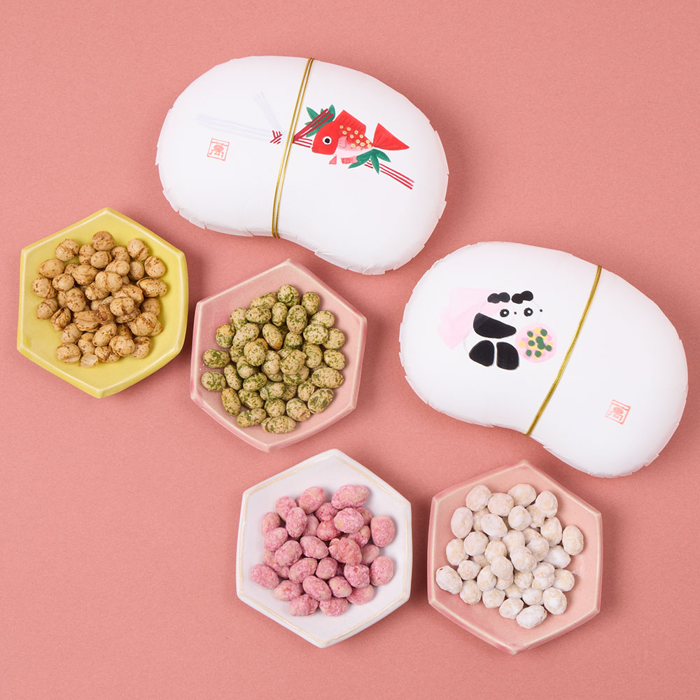 新・ハレの日豆箱 4種4袋: 和菓子・和スイーツ | スイーツ・グルメ