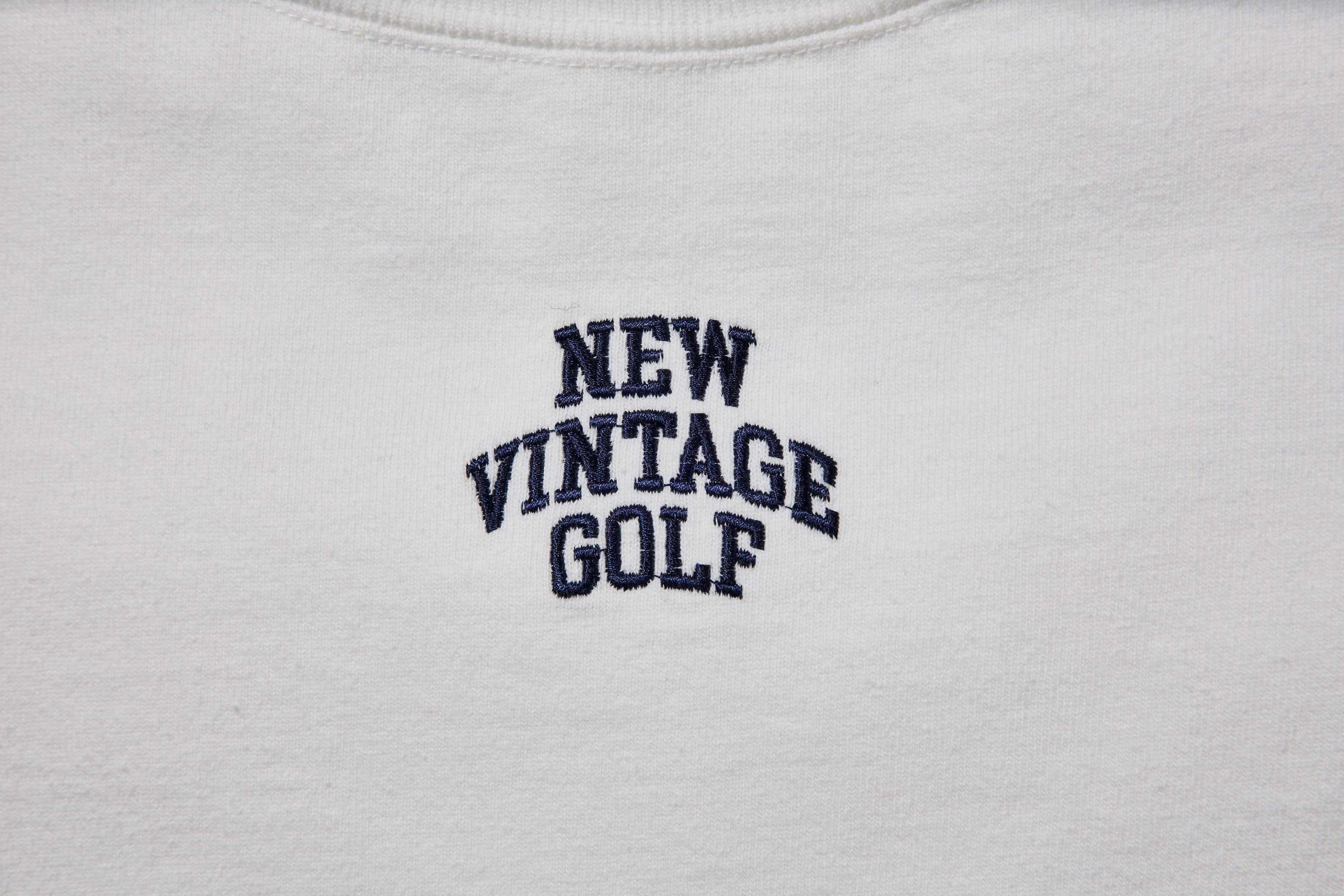 NEW VINTAGE GOLF］エンブロイダリーロゴモックネックTシャツ – FUNQTEN