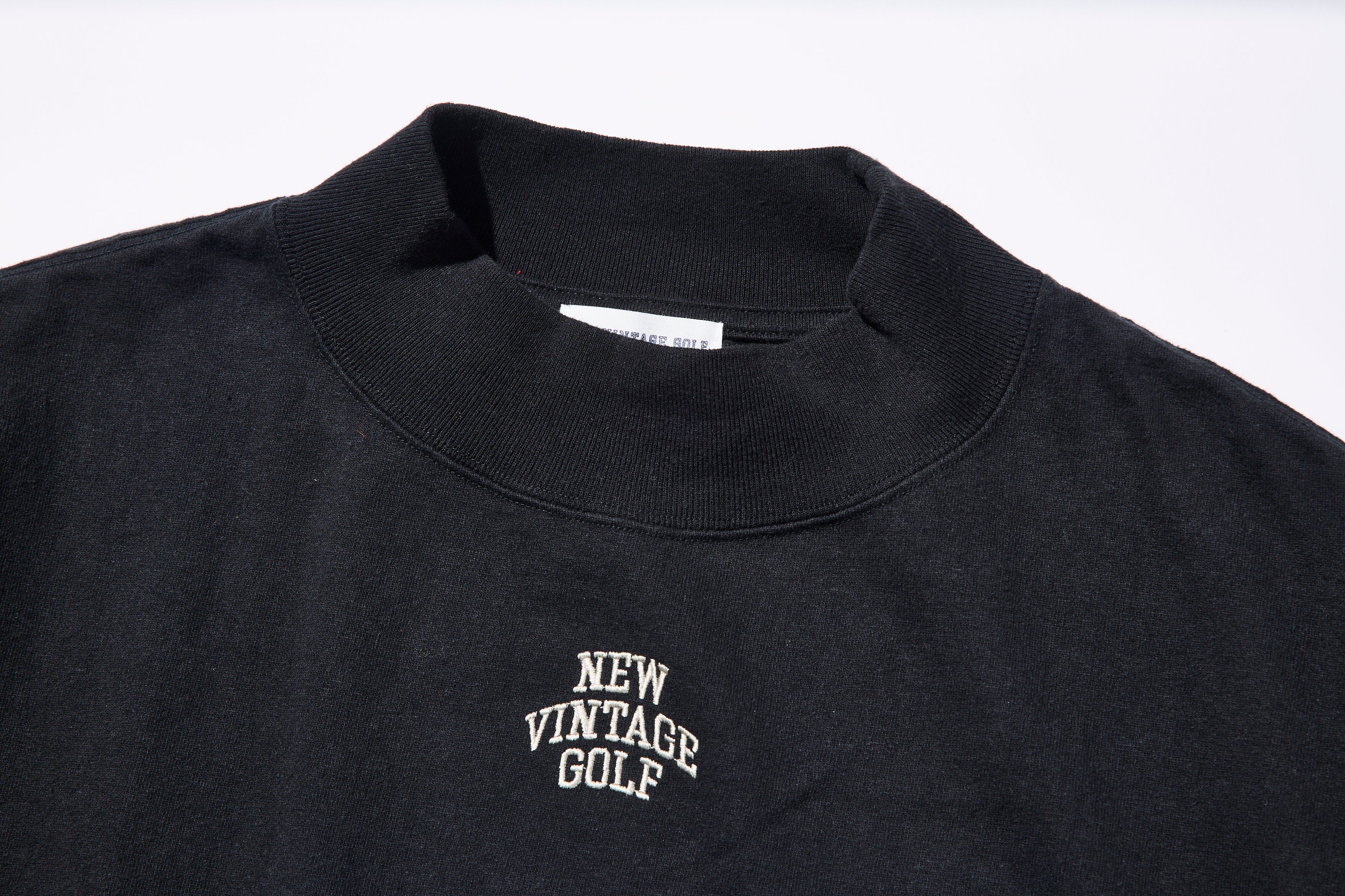 NEW VINTAGE GOLF］エンブロイダリーロゴモックネックTシャツ – FUNQTEN