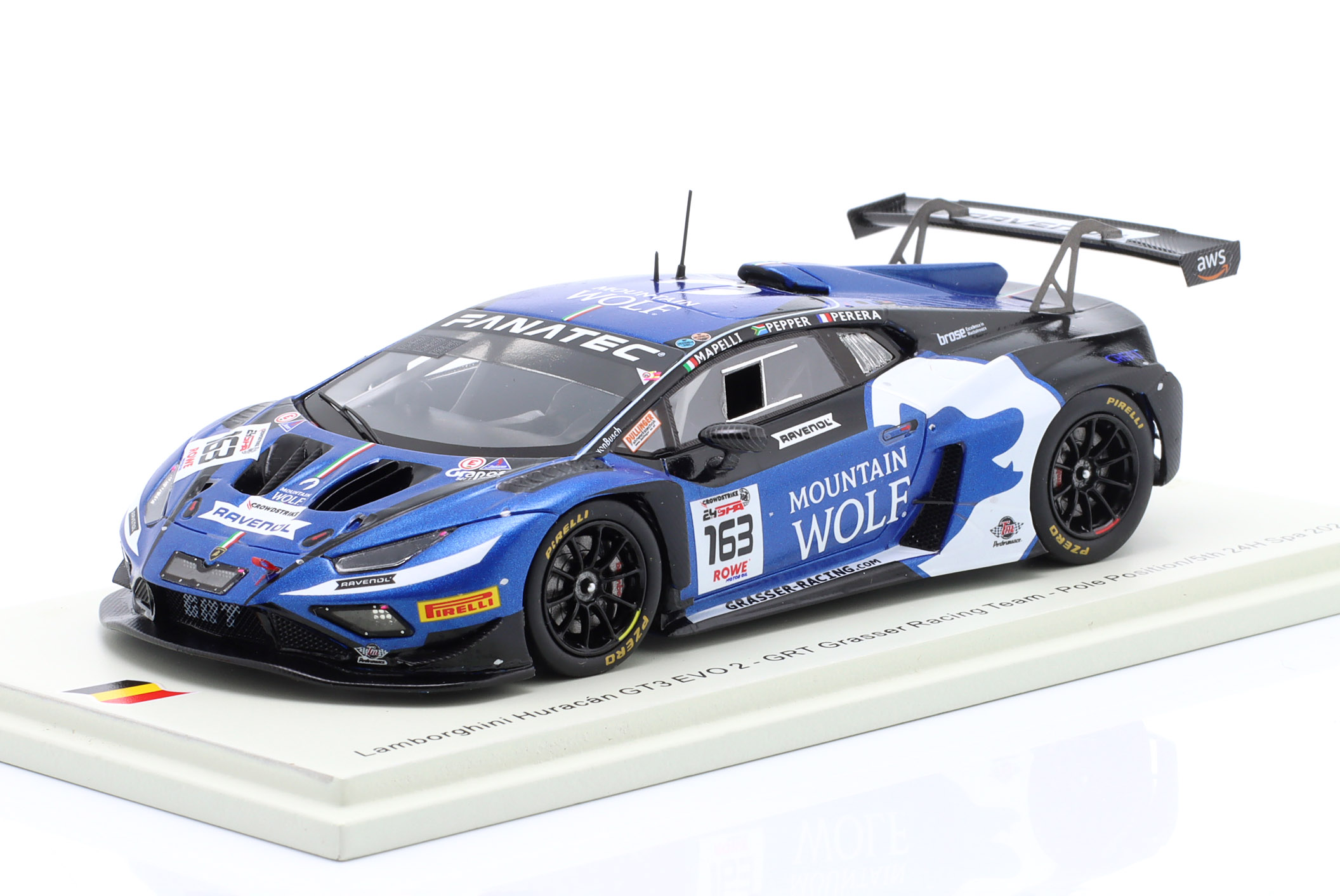 Lamborghini Huracán GT3 Evo2 #163 Grasser Racing Team 24h Spa 2024