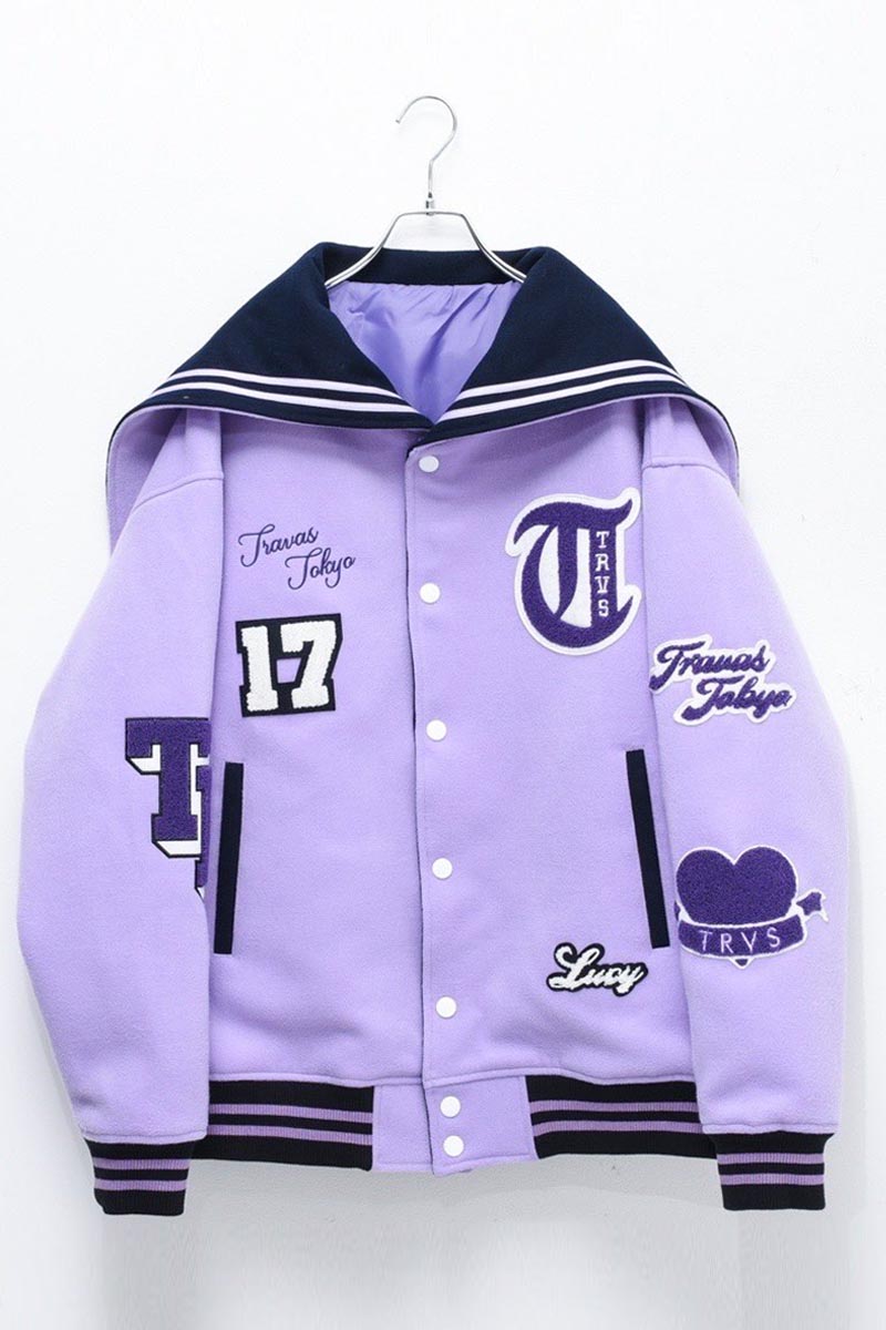 TRAVAS TOKYO【トラヴァストーキョー】2WAYセーラーカラースタジャン