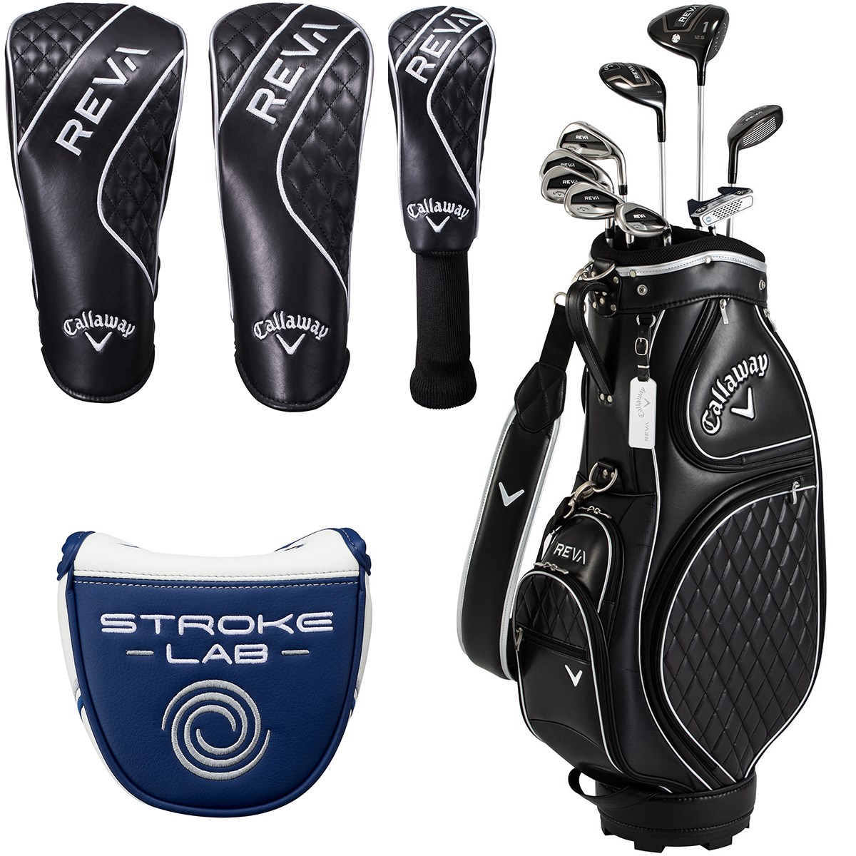 dショッピング |キャロウェイゴルフ REVA レバ クラブセット(9本セット