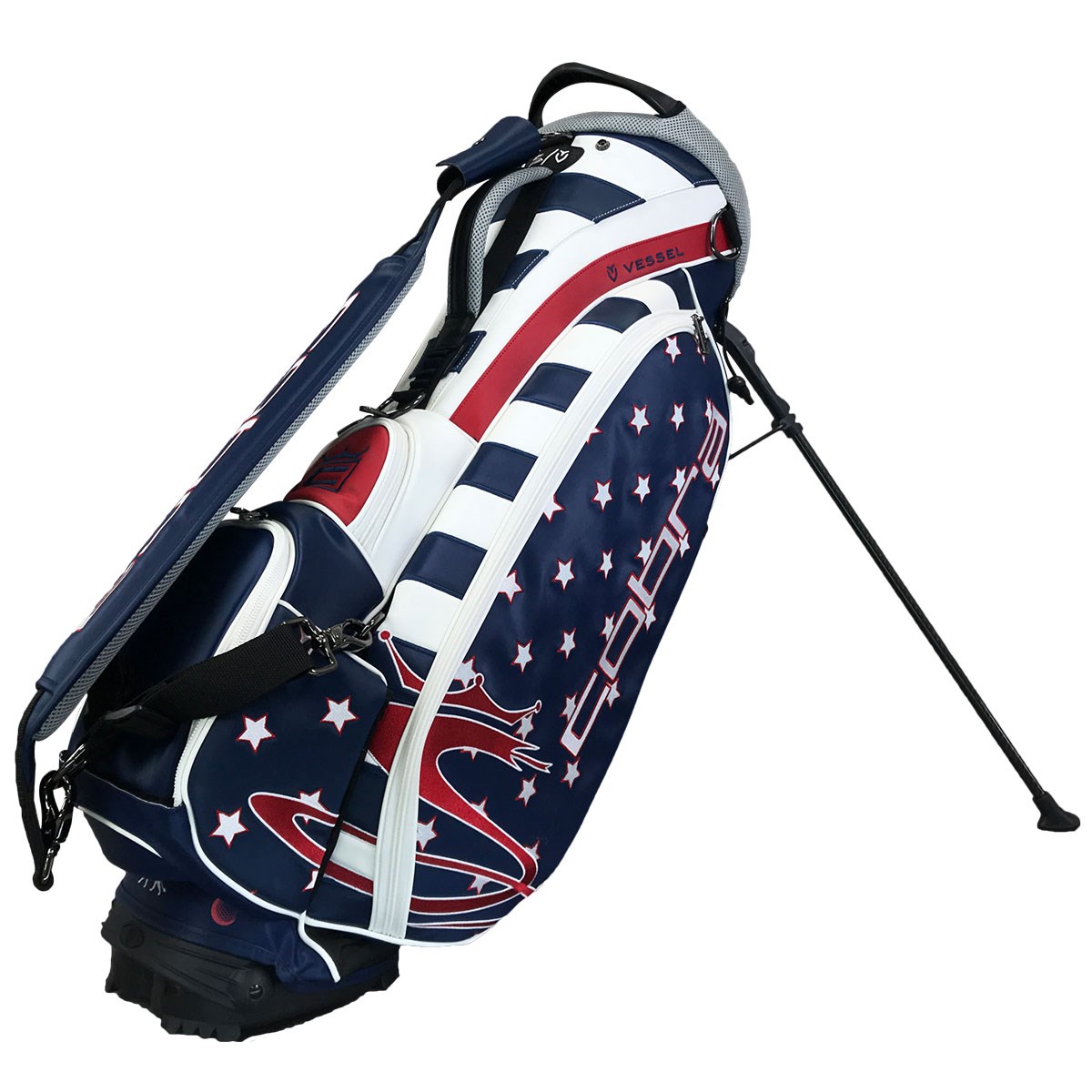 cobraゴルフ×ヴェゼル スピードゾーンスタンドバッグ リッキー