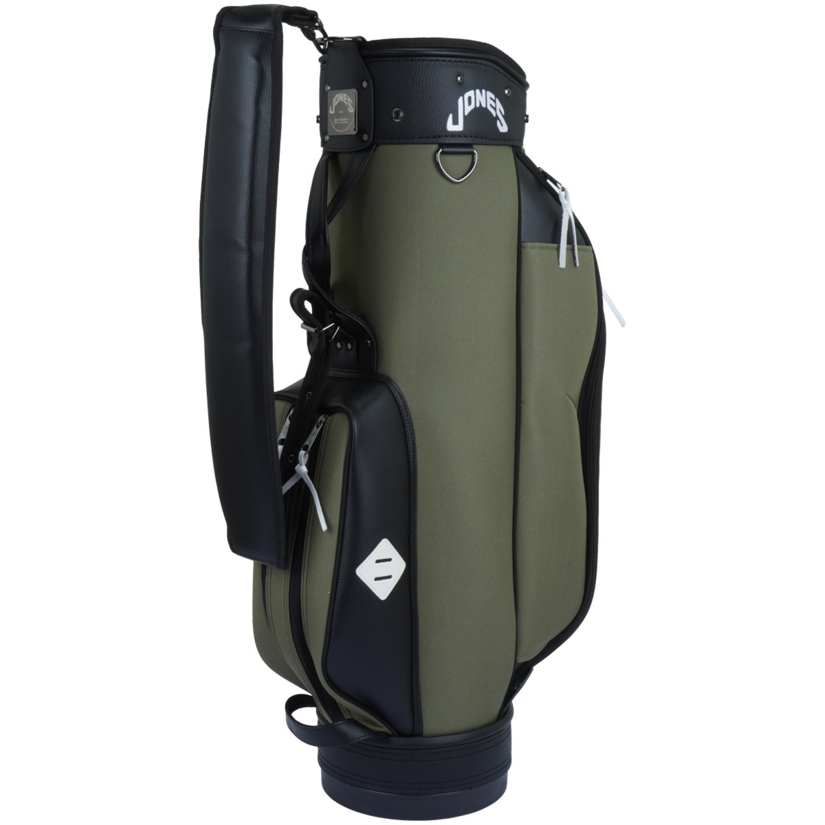 JONES キャディバッグ オリーブ×ブラック JONES キャディバッグ