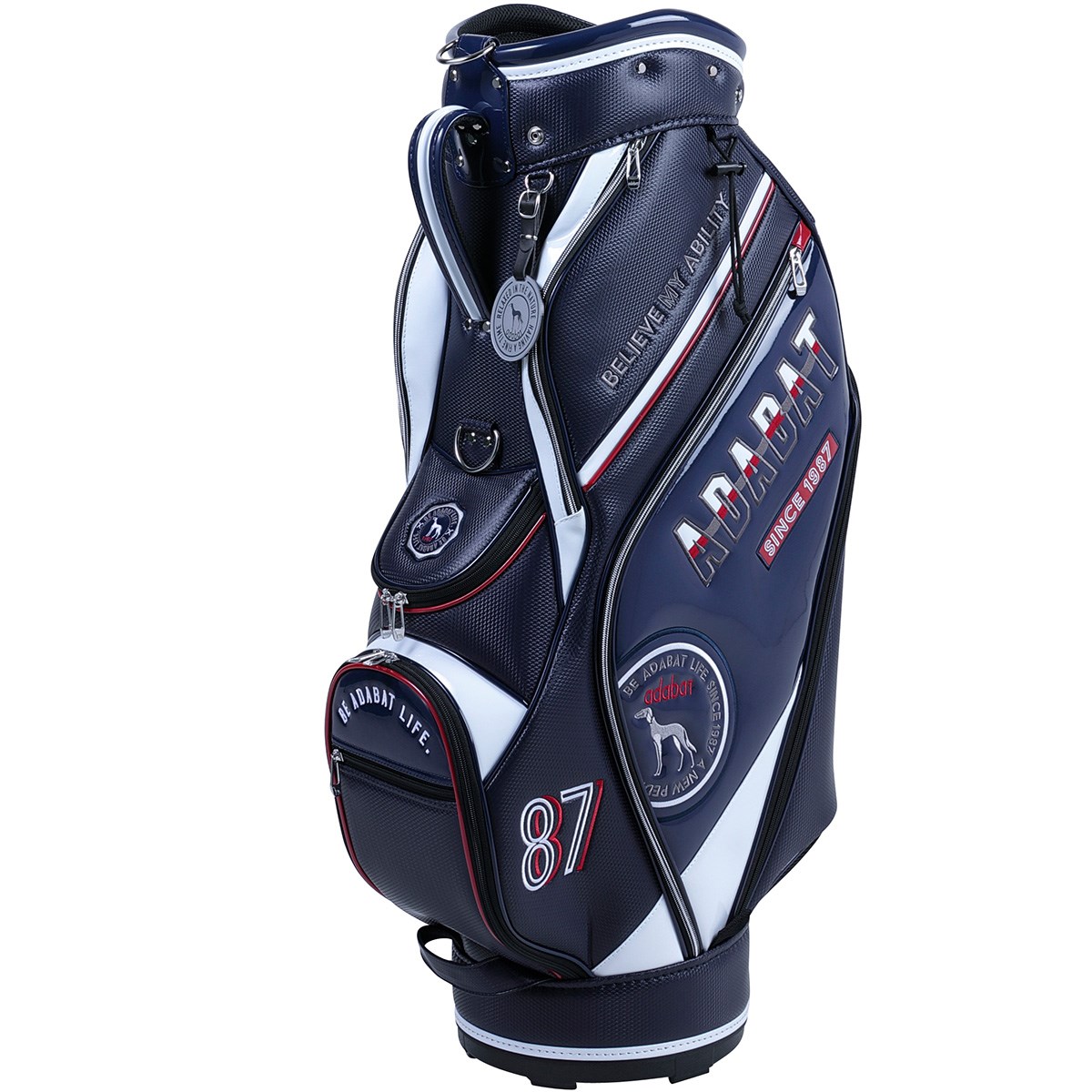 dショッピング |アダバット adabat キャディバッグ ネイビー