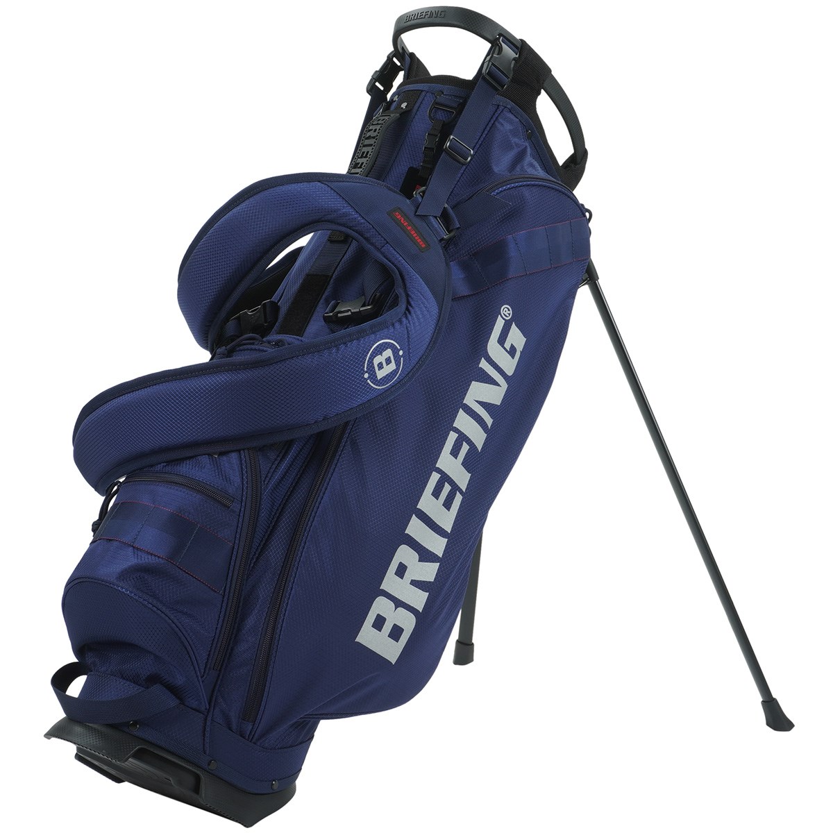 MIURA BRIEFING ゴルフバッグ MIURA BRIEFING キャディバッグ ネイビー