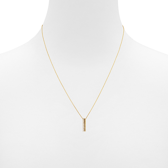 通販限定】K18イエローゴールド ダイヤモンド ペンダント | 高品質 金