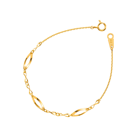 純金 ブレスレット 18cm | 高品質 金・プラチナ