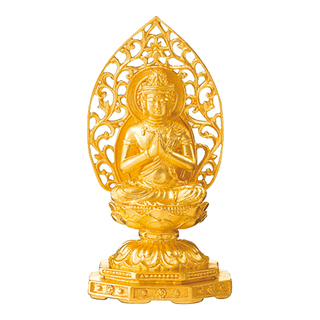 純金製 勢至菩薩像 | 高品質 金・プラチナ