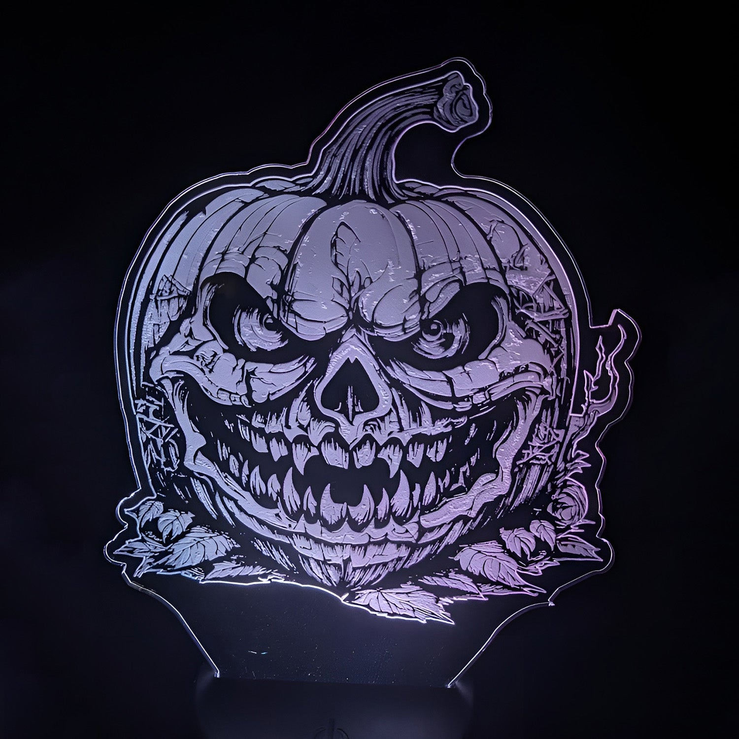Zombie Jack O' Lantern LED Nightlight Insert – Glowforge Shop