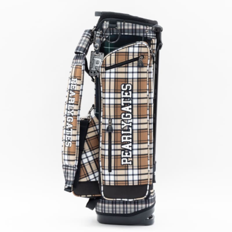PEARLEY GATES パーリーゲイツ キャデイバッグ ギンガムチェック