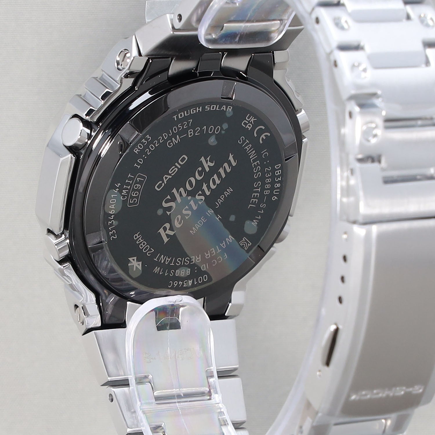 Gショック】フルメタル / スマートフォンリンク＆タフソーラー / GM