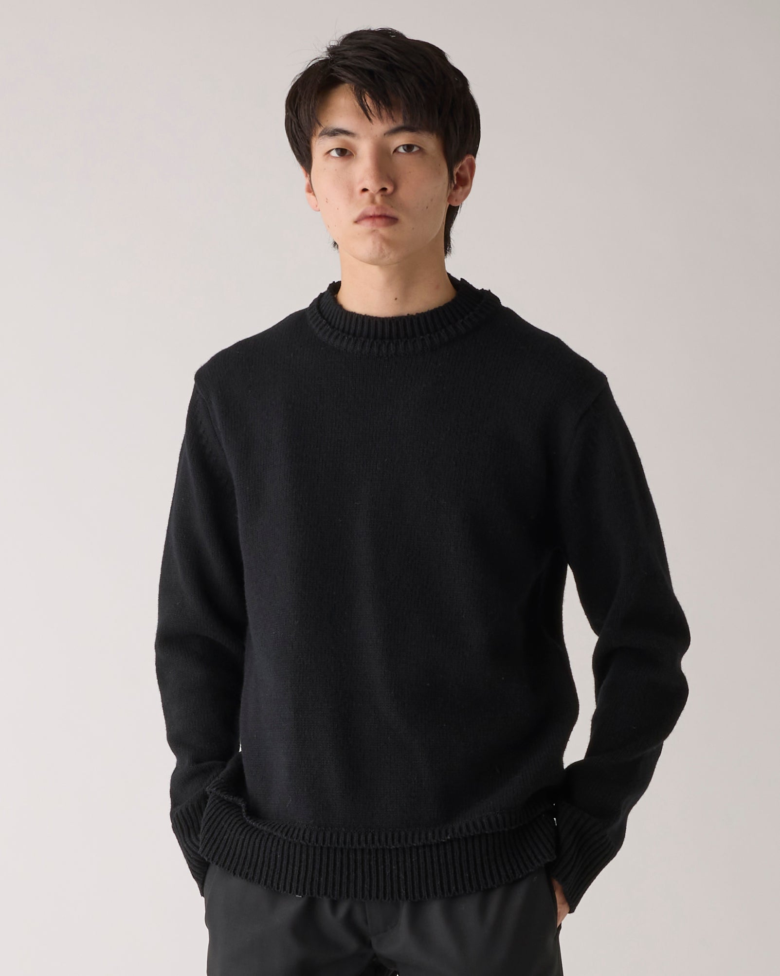 メゾンマルジェラ】エルボーパッチセーター – GQ SHOP