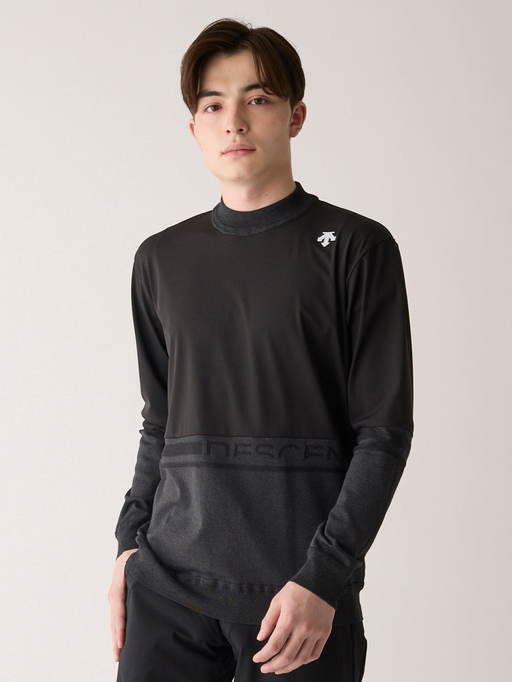 デサントゴルフ】モックネックハイブリッド長袖シャツ – GQ SHOP