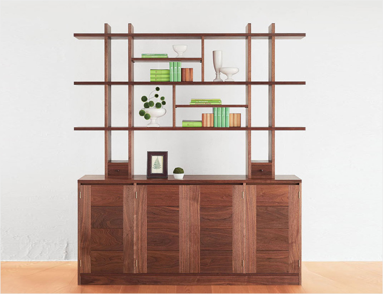 美品/高級天然木】Wood Like You（ウッドライクユウ）食器棚 美品/高級