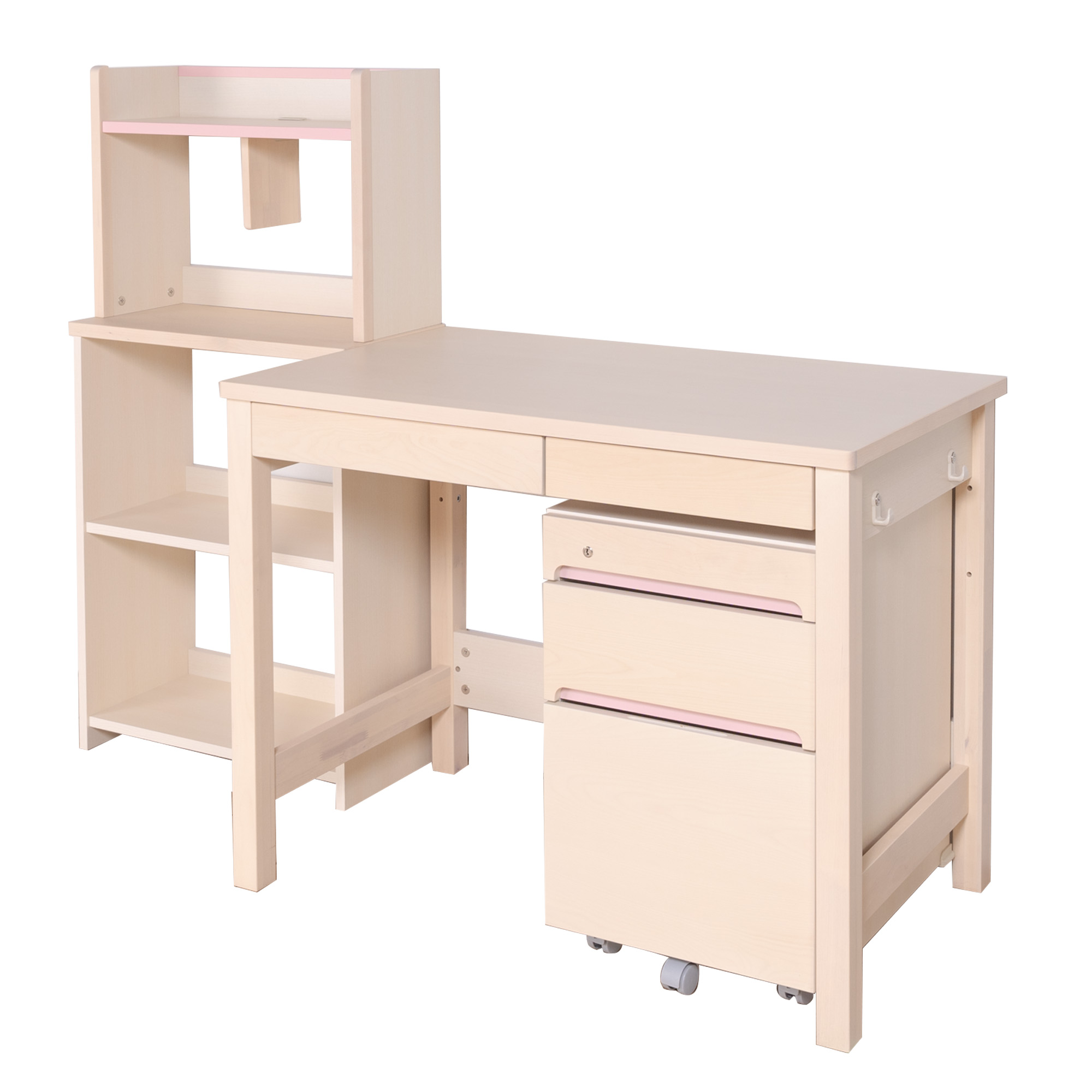 学習机セット（ジョイカラー JC ユニットデスク JC-S62PK+KS32-5PK